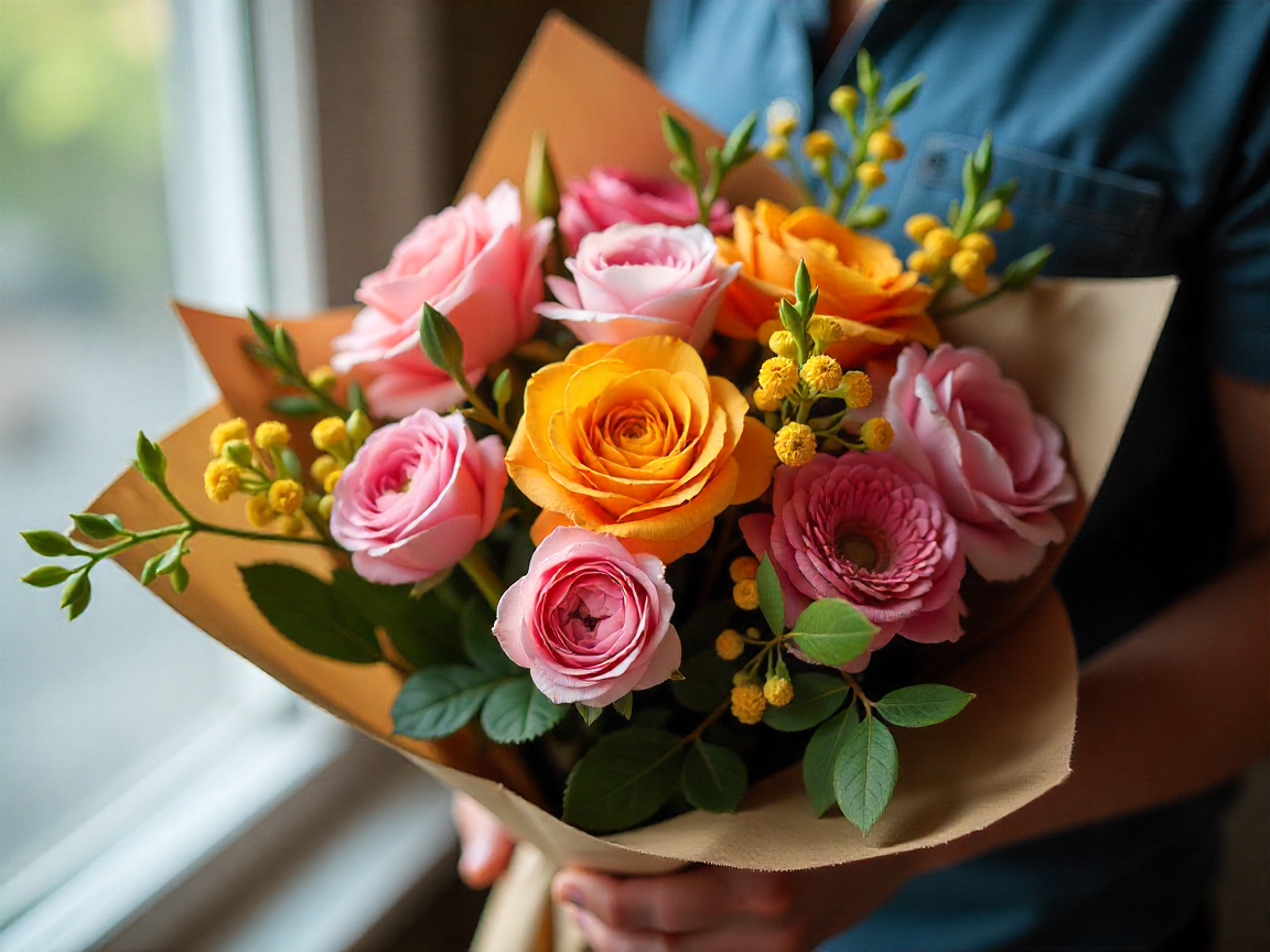 Weekly flower subscription delivery