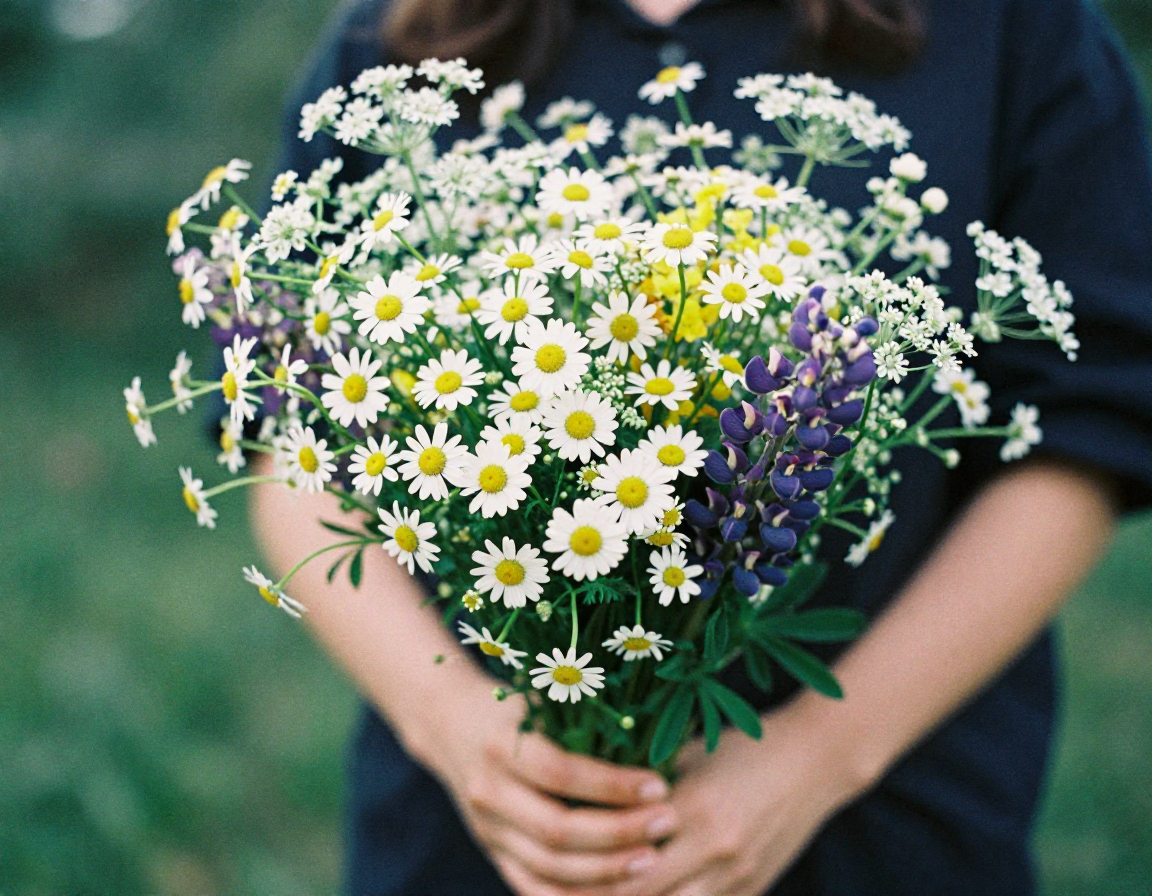 Seasonal wildflower mixed bouquet